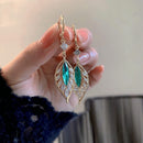 Pendientes Hoja Esmeralda