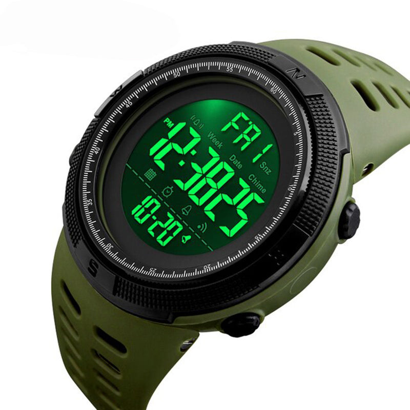 Reloj SKMEI® Hombre Deportivo – Multifunción y Resistente al Agua
