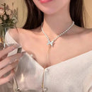 Collar Mariposa Elegante Ecuador - Joyería Femenina Delicada Acero Inoxidable