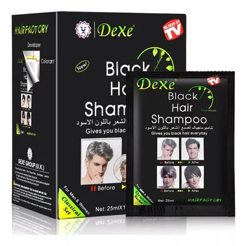 Shampoo Black Hair 3 en 1 – Cubre Canas | ¡Oferta 2x1!