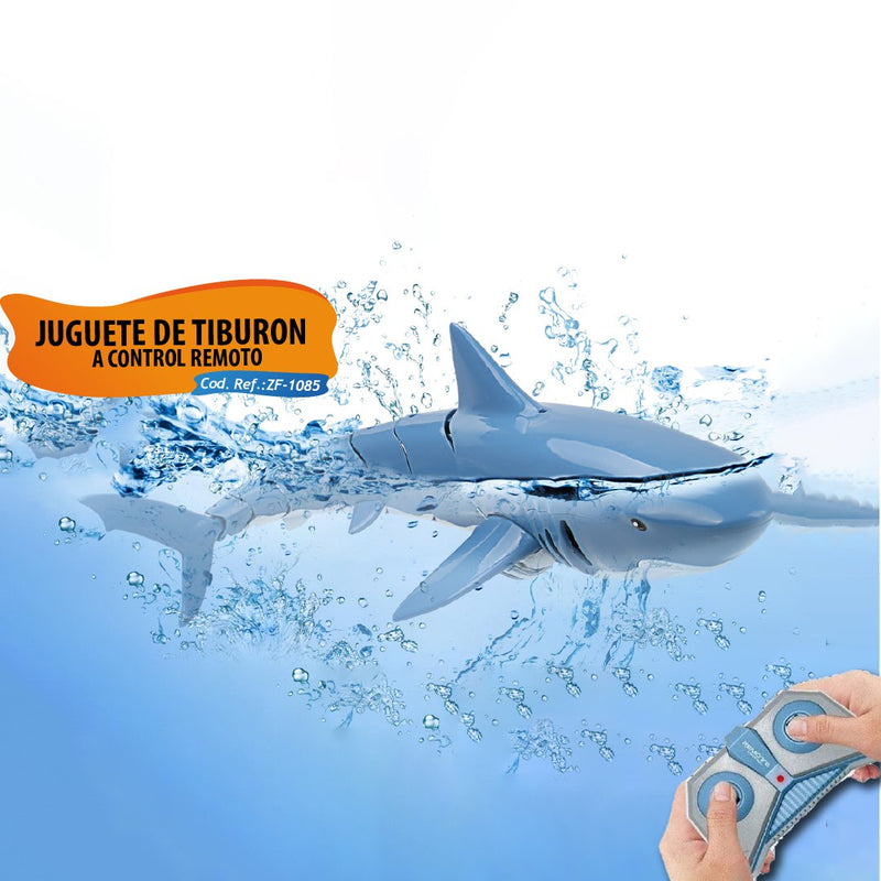 JUGUETE DE TIBURÓN A CONTROL REMOTO