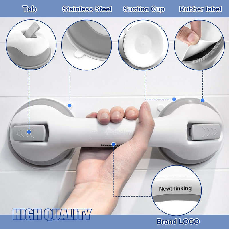 Agarraderas de Baño con Ventosa 2x1