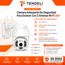 Tecnologia Cámara de Seguridad Exterior WiFi 1080p | Visión Nocturna | IP66 Resistente al Agua | Ecuador de Tendeli Ecuador en