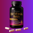 Biotina 10,000 mcg Naturals Plastec – Crecimiento del Cabello, Uñas Fuertes y Piel Radiante