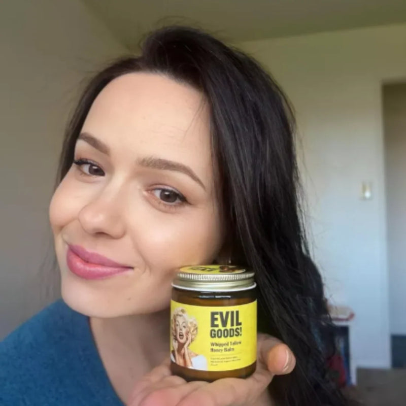 Sebo de Res Evil Goods – Bálsamo Natural para Piel Radiante 🌿✨