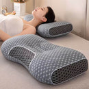 Almohada viscoelastica contorneada ergonomica para dormir sin dolor de cuello - Tendeli Ecuador