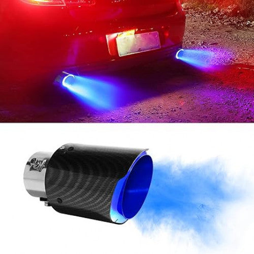 Adaptador mofle con luces LED para vehículos, mejorando el estilo y la visibilidad en la carretera