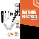 Batidora eléctrica de mano Tendeli en color negro con accesorios y resultados consistentes para preparar bebidas y alimentos