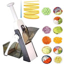 rebanador rallador multifuncional ecuatoriano Tendeli Ecuador para cortar y rallar verduras y frutas en el hogar