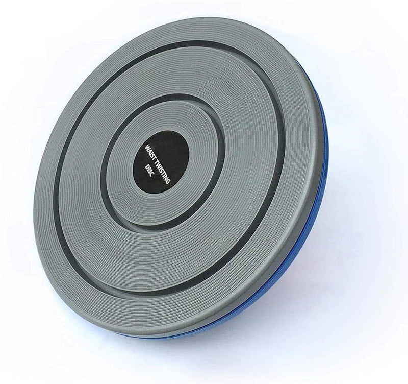 Disco giratorio fitness para cintura Tendeli Ecuador gris y azul para ejercicios de tonificación y equilibrio