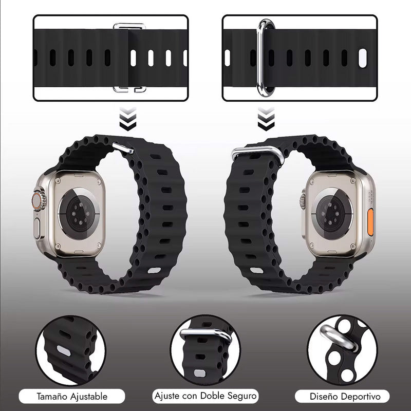 Smartwatch 19 ULTRA 2™ + REGALOS (AirPods UHD + 7 Pulseras)