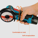 Mini amoladora eléctrica recargable ergonomica en mano con diseño confortable y encapsulado suave