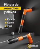 Pistola de remaches con remaches gratis, ligera y fácil de usar, ideal para proyectos de hogar