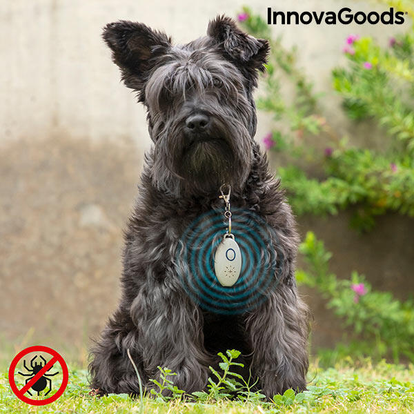 Dropea Antiparásitos por Ultrasonidos Recargable para Mascotas PetRep InnovaGoods de Dropea en