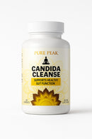 Suplemento Tendeli limpiador de cándida intestinal en botella de 60 cápsulas para una función intestinal saludable