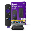 Dispositivo Roku Express HD con control remoto y caja para streaming fácil, precio ecuador