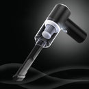 aspiradora portátil inalámbrica 3 en 1 Tendeli Ecuador color negro con boquilla estrecha y filtro visible para hogar