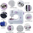 Hogar Máquina de Coser Eléctrica con Lámpara LED | Enhebrador Automático | Principiantes | Ecuador de Tendeli Ecuador en