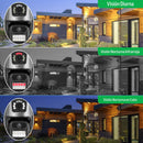 Tecnologia Cámara Doble Lente con Sirena WiFi – Seguridad HD para el Hogar de Tendeli Ecuador en