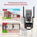 Tecnologia Cámara Doble Lente con Sirena WiFi – Seguridad HD para el Hogar de Tendeli Ecuador en