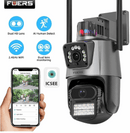 Tecnologia Cámara Doble Lente con Sirena WiFi – Seguridad HD para el Hogar de Tendeli Ecuador en