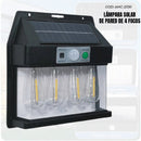 Hogar Lámpara Solar de Pared de 4 Focos - Iluminación Automática Sin Electricidad en Ecuador de Tendeli Ecuador en