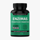 Salud Enzimas Digestivas con Cultivos Vivos e Inulina - 180 Cápsulas de Tendeli Ecuador en