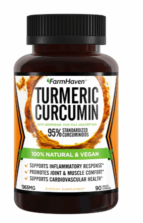Salud FarmHaven Turmeric Curcumin de Tendeli Ecuador en