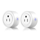 Hogar Pack 2 Enchufes Inteligentes WiFi | Alexa y Google Home | Horarios | Monitor Energía | Ecuador de Tendeli Ecuador en