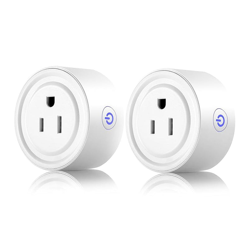 Hogar Pack 2 Enchufes Inteligentes WiFi | Alexa y Google Home | Horarios | Monitor Energía | Ecuador de Tendeli Ecuador en
