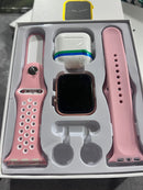 Tecnologia Combo Smartwatch Deportivo Rosa + Audífonos Inalámbricos | Pack Tech Mujer | Ecuador de Tendeli Ecuador en