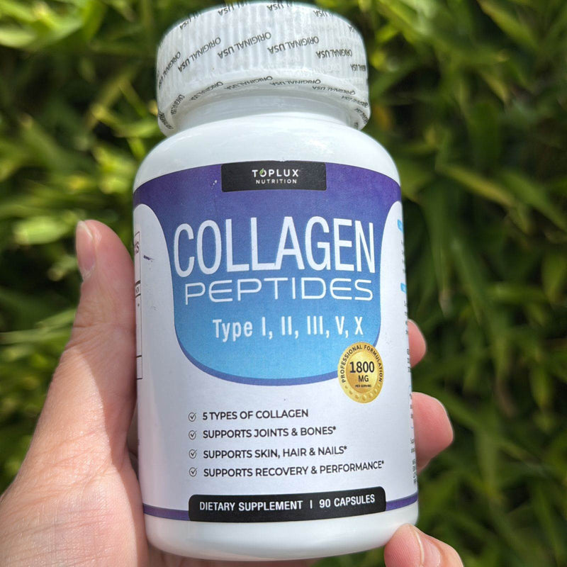 Salud Colágeno Peptides Toplux | Piel Radiante + Articulaciones Fuertes + Cabello | Ecuador de Tendeli Ecuador en