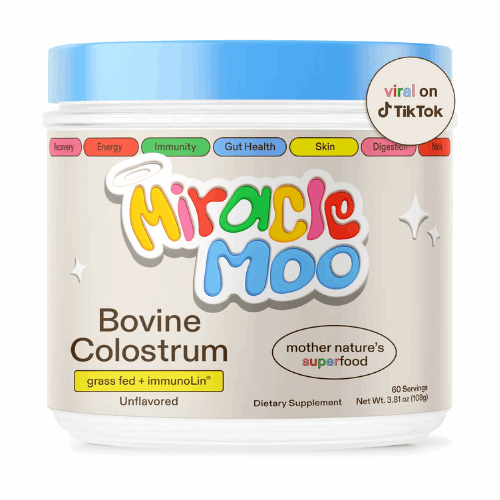 Salud Miracle Moo Calostro Bovino 400g | Inmunidad Natural | Proteína de Primera Leche | Ecuador de Tendeli Ecuador en