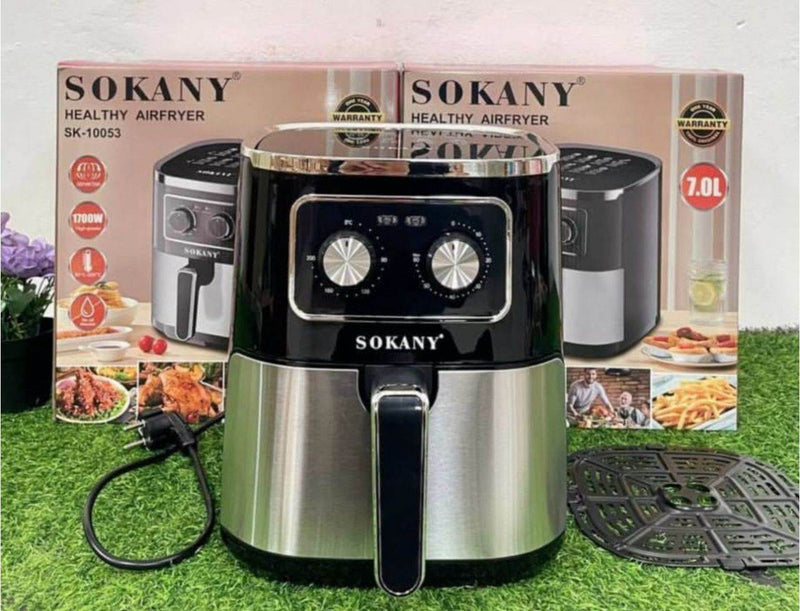 Cocina Freidora de Aire Sokany 7.0L | Digital | Para Familia | Sin Aceite | 110V Ecuador de Tendeli Ecuador en
