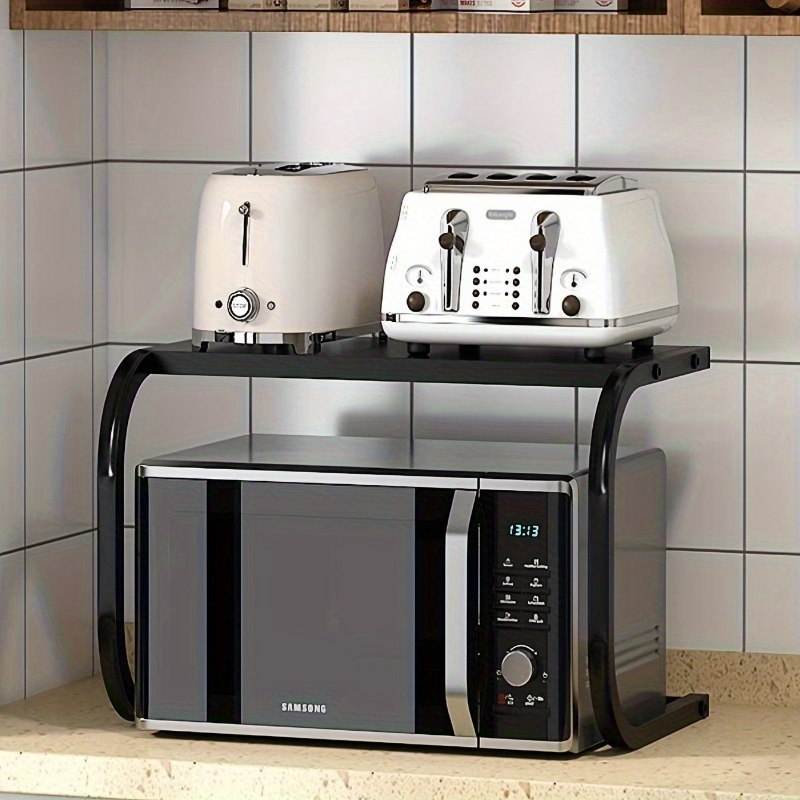 Cocina Repisa en U para Microondas de Metal - Doble Espacio en Tu Cocina en Ecuador de Tendeli Ecuador en