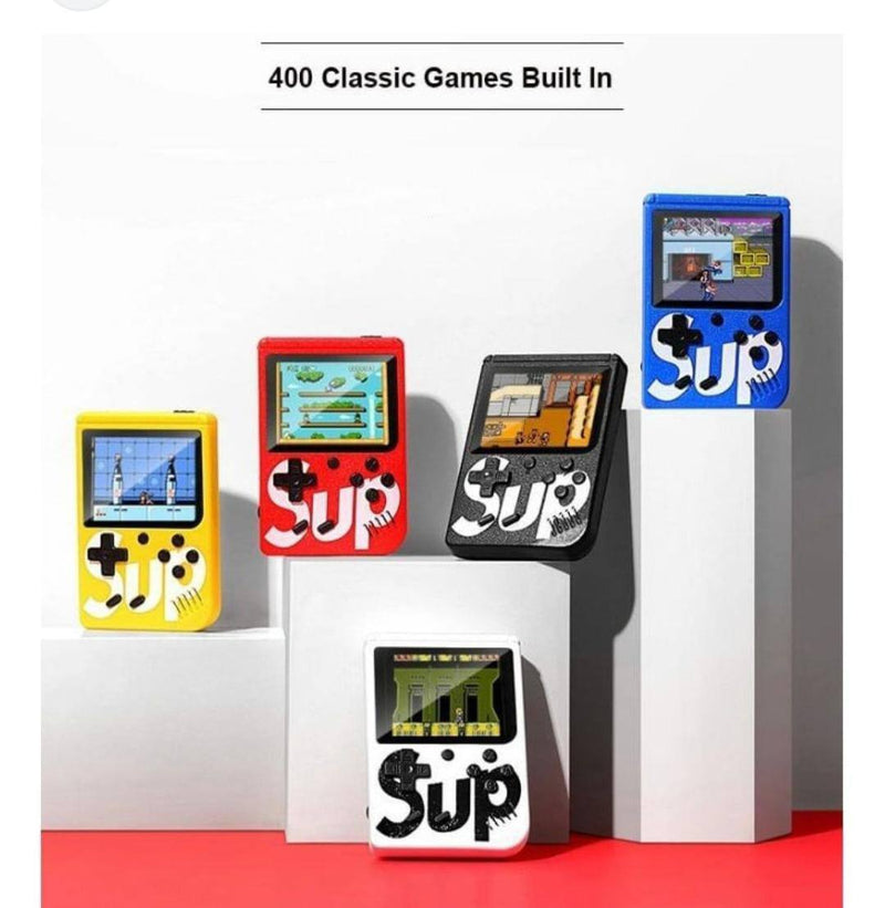 Tecnologia Consola Portátil SUP 400 Juegos Clásicos | Batería Recargable USB | 2 Jugadores | Ecuador de Tendeli Ecuador en
