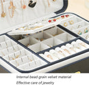 Hogar Caja Organizadora para Joyas – Estuche Elegante con Compartimentos de Tendeli Ecuador en