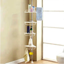 Hogar Estante Esquinero para Baño | Sin Taladro | Adhesivo | Resistente al Agua | Ecuador de Tendeli Ecuador en