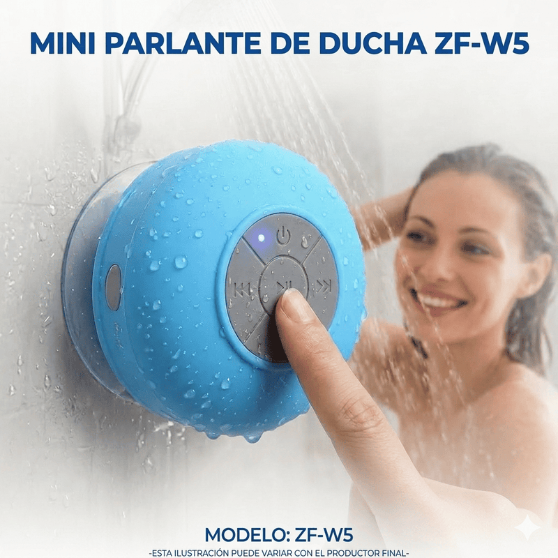 Tecnologia Parlante de Ducha Bluetooth - Música Sin Interrupciones en Tu Baño en Ecuador de Tendeli Ecuador en