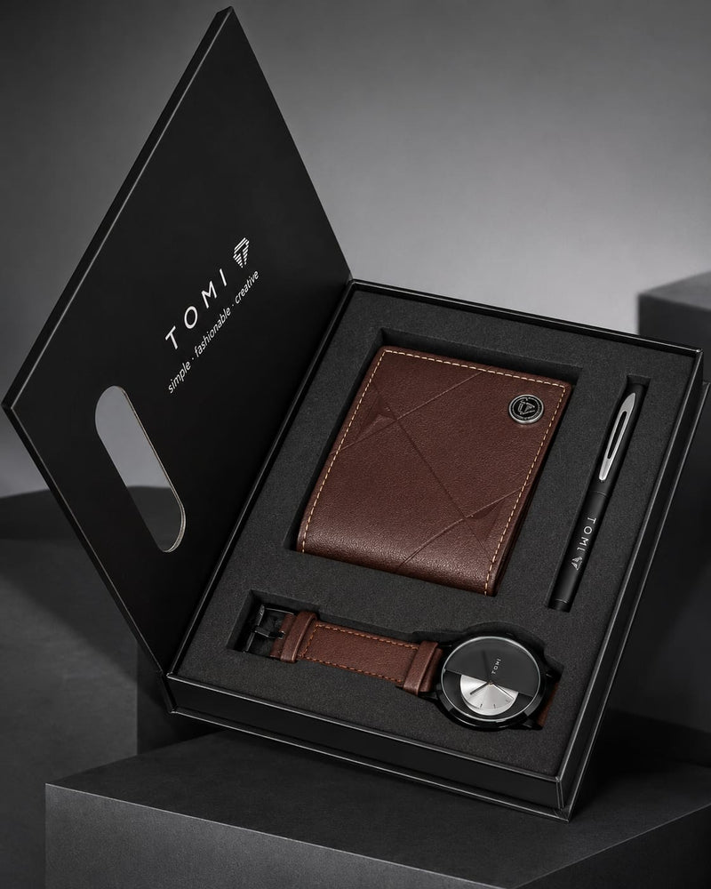 Moda Set Caballero Elegante | Regalo Masculino Premium | Caja Lista para Entregar | Ecuador de Tendeli Ecuador en