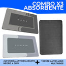 Hogar Combo Tapetes Absorbentes 3 Piezas | Antideslizante | Lavable | Baño y Cocina | Ecuador de Tendeli Ecuador en