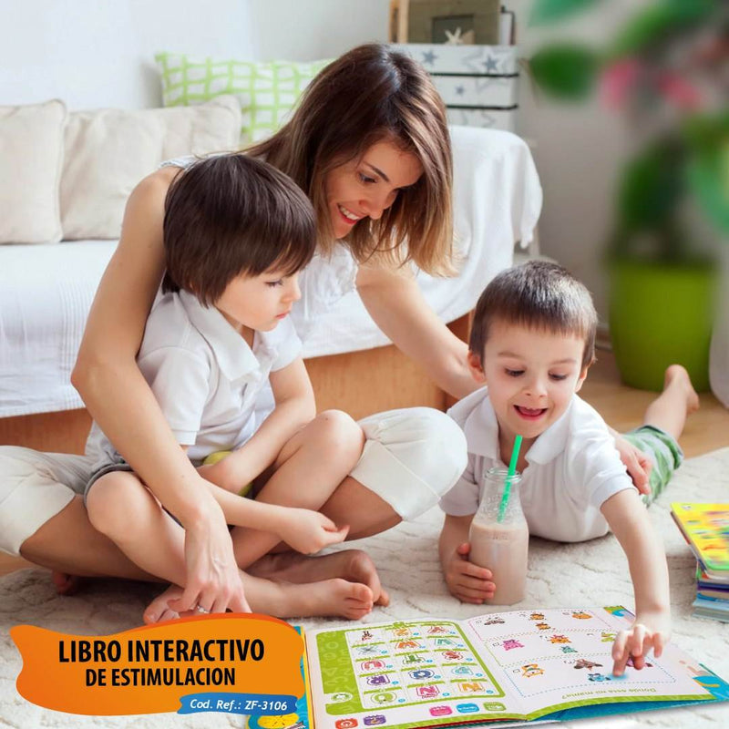 Bebés y Niños Libro Interactivo de Estimulación de Tendeli Ecuador en