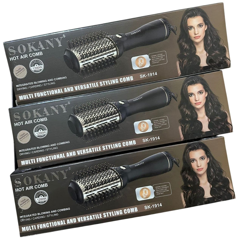 Belleza Cepillo Secador de Cabello Sokany - Tendeli Ecuador de Tendeli Ecuador en