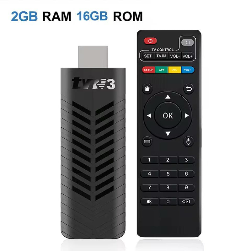 tv stick 8k oferta Ecuador Tendeli Ecuador dispositivo tv negro con mando 2GB RAM 16GB ROM