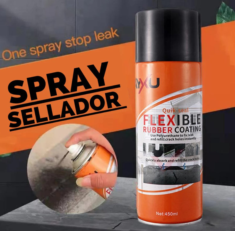 Aerosol naranja sellador flexible para hogar con aplicador en lata 450ml spray sellador de grietas transparente